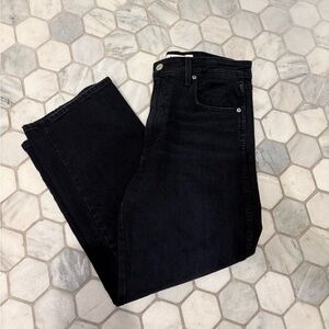 AMO Women's Black Ankle Jeans